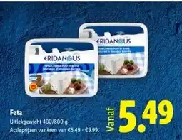 Lidl Feta aanbieding