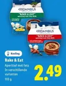 Lidl Bake & Eat aanbieding