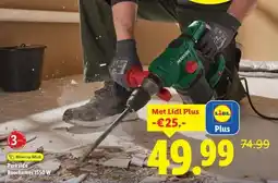 Lidl Parkside Boorhamer 1550 W aanbieding