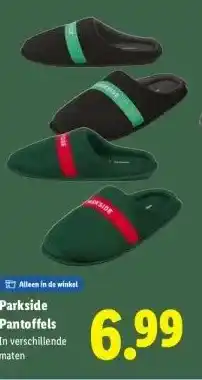 Lidl Parkside Pantoffels aanbieding