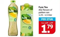 Hoogvliet Fuze Tea aanbieding
