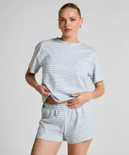 Hunkemoller Hunkemöller Pyjamaset Blauw aanbieding