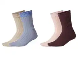 Lidl esmara 2 Paar huissokken aanbieding