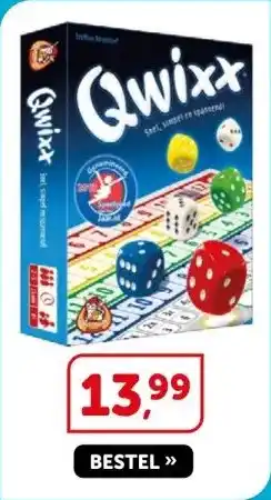 Boekenvoordeel Qwixx aanbieding