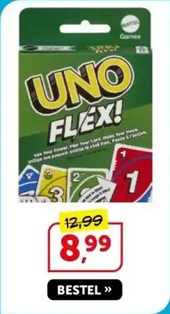 Boekenvoordeel Uno Flex aanbieding