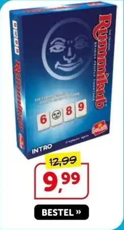 Boekenvoordeel Rummikub aanbieding