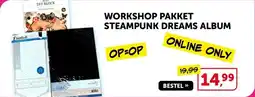 Boekenvoordeel Workshop pakket steampunk dreams album aanbieding