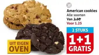 Hoogvliet American cookies aanbieding
