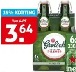 Hoogvliet Grolsch aanbieding