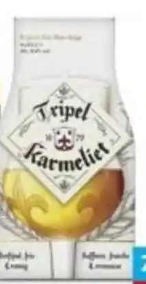 Hoogvliet Tripel Karmeliet aanbieding
