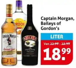 Hoogvliet Captain Morgan, Baileys of Gordon's aanbieding