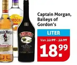 Hoogvliet Captain Morgan, Baileys of Gordon's aanbieding