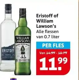 Hoogvliet Eristoff of William Lawson's aanbieding
