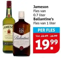 Hoogvliet Jameson, Ballantine's aanbieding