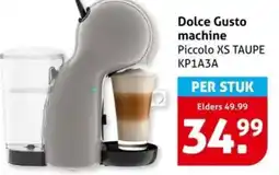 Hoogvliet Dolce Gusto machine aanbieding