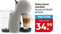 Hoogvliet Dolce Gusto machine aanbieding
