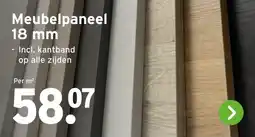 GAMMA Meubelpaneel 18 mm aanbieding