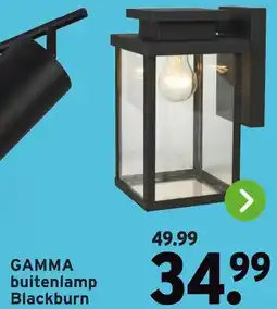 GAMMA GAMMA buitenlamp Blackburn aanbieding