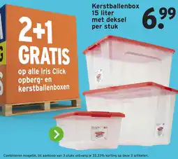 GAMMA Kerstballenbox met deksel aanbieding