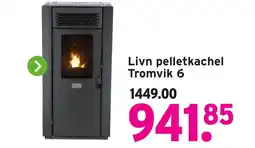 GAMMA Livn pelletkachel Tromvik 6 aanbieding
