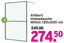 GAMMA Allibert inloopdouche Milton aanbieding