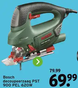 GAMMA Bosch decoupeerzaag PST 900 PEL 620W aanbieding