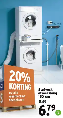 GAMMA Sanivesk afvoerslang aanbieding