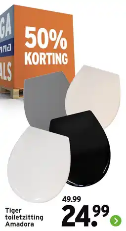 GAMMA Tiger toiletzitting Amadora aanbieding