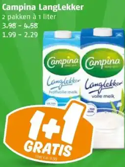 Poiesz Campina LangLekker aanbieding