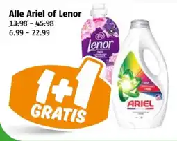 Poiesz Alle Ariel of Lenor aanbieding