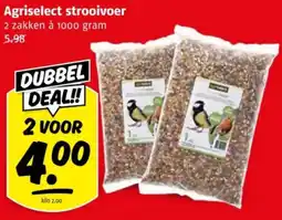 Poiesz Agriselect strooivoer aanbieding