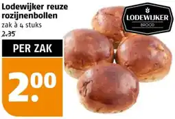 Poiesz Lodewijker reuze rozijnenbollen aanbieding