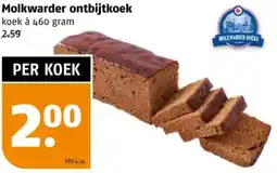 Poiesz Molkwarder ontbijtkoek aanbieding