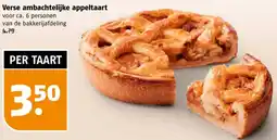 Poiesz Verse ambachtelijke appeltaart aanbieding