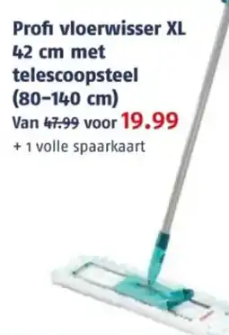 Poiesz Profi vloerwisser XL 42 cm met telescoopsteel aanbieding