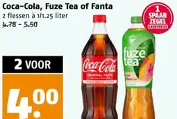 Poiesz Coca-Cola, Fuze Tea of Fanta aanbieding