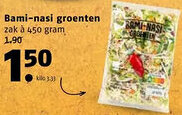 Poiesz Bami-nasi groenten aanbieding