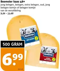 Poiesz Beemster kaas 48+ aanbieding