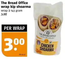 Poiesz The Bread Office wrap kip shoarma aanbieding