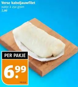 Poiesz Verse kabeljauwfilet aanbieding