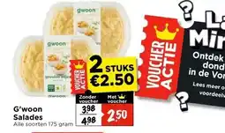 Vomar Voordeelmarkt G'woon Salades aanbieding