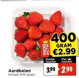 Vomar Voordeelmarkt Aardbeien aanbieding
