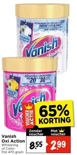 Vomar Voordeelmarkt Vanish Oxi Action aanbieding