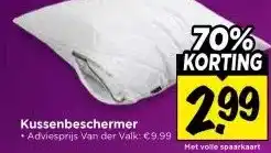 Vomar Voordeelmarkt Kussenbeschermer aanbieding