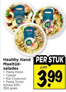 Vomar Voordeelmarkt Healthy Hand Maaltijd- salades aanbieding