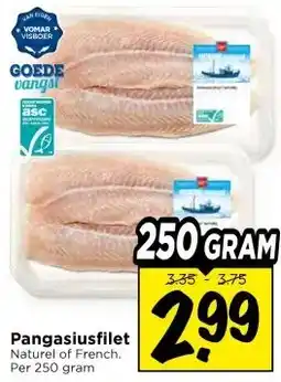 Vomar Voordeelmarkt Pangasiusfilet aanbieding