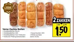 Vomar Voordeelmarkt Verse Zachte Bollen aanbieding