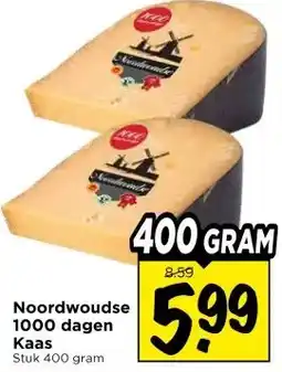 Vomar Voordeelmarkt Noordwoudse 1000 dagen Kaas aanbieding