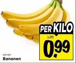 Vomar Voordeelmarkt Bananen aanbieding