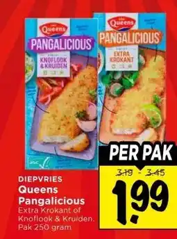 Vomar Voordeelmarkt DIEPVRIES Queens Pangalicious aanbieding